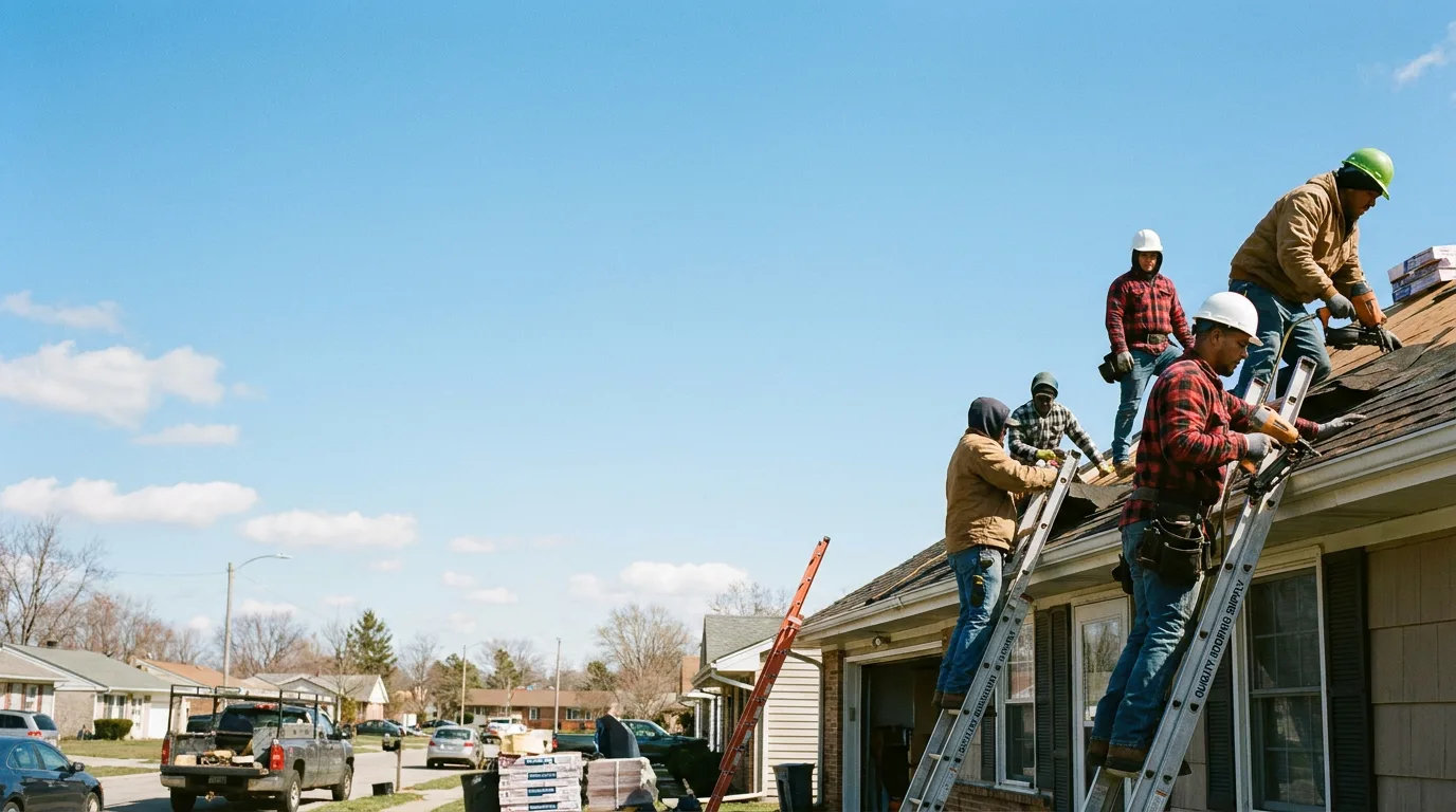 Roofing in Waukau, WI near me